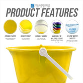 10L Yellow Bucket